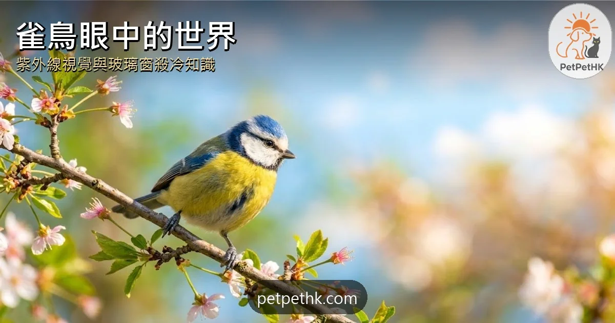 雀鳥感官冷知識2026｜牠看得見紫外線、只睡半邊腦？玻璃窗殺鳥與五個反差冷知識