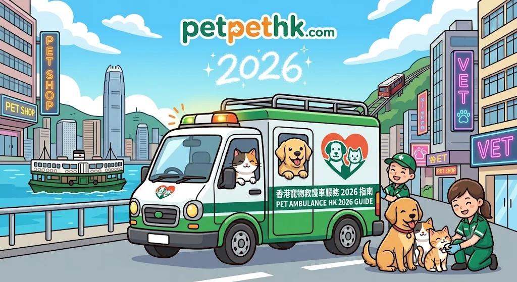 寵物救護車服務2026｜香港寵物緊急接送指南｜費用與使用時機