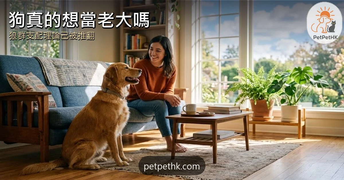 狗想當老大嗎？｜狼群支配理論已被推翻、翻肚壓制風險與5個犬類冷知識｜2026