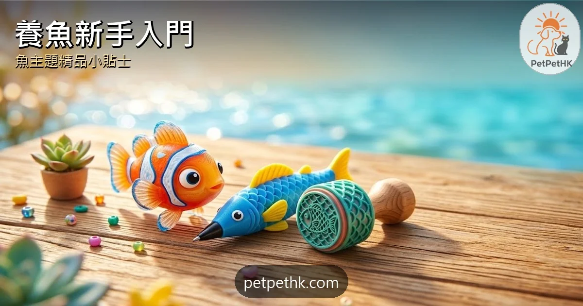 觀賞魚新手入門：養魚注意事項＋魚主題精品小貼士