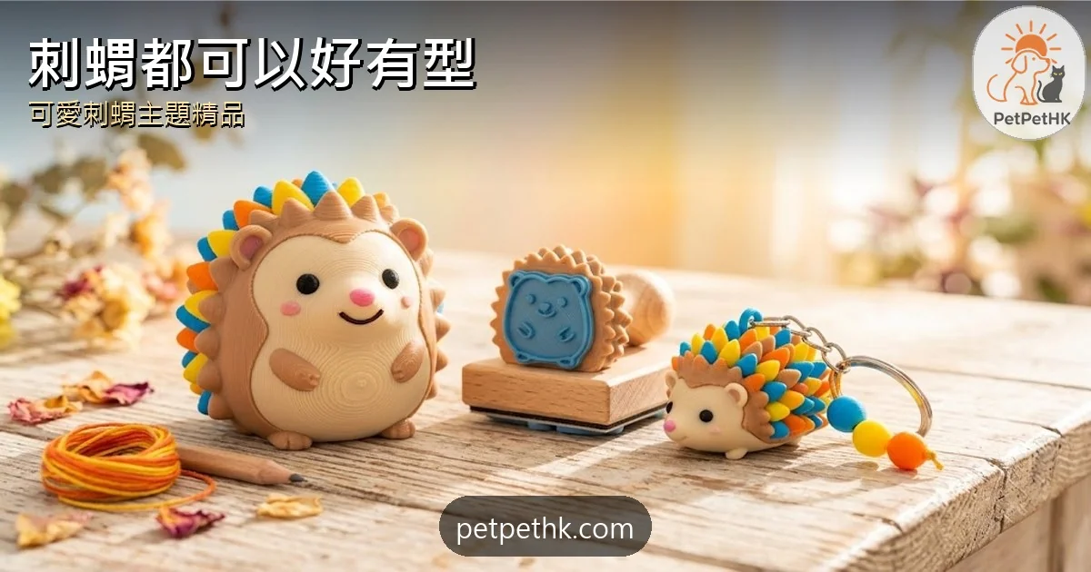 刺蝟迷必讀：原來刺蝟都可以咁有型？主題精品指南
