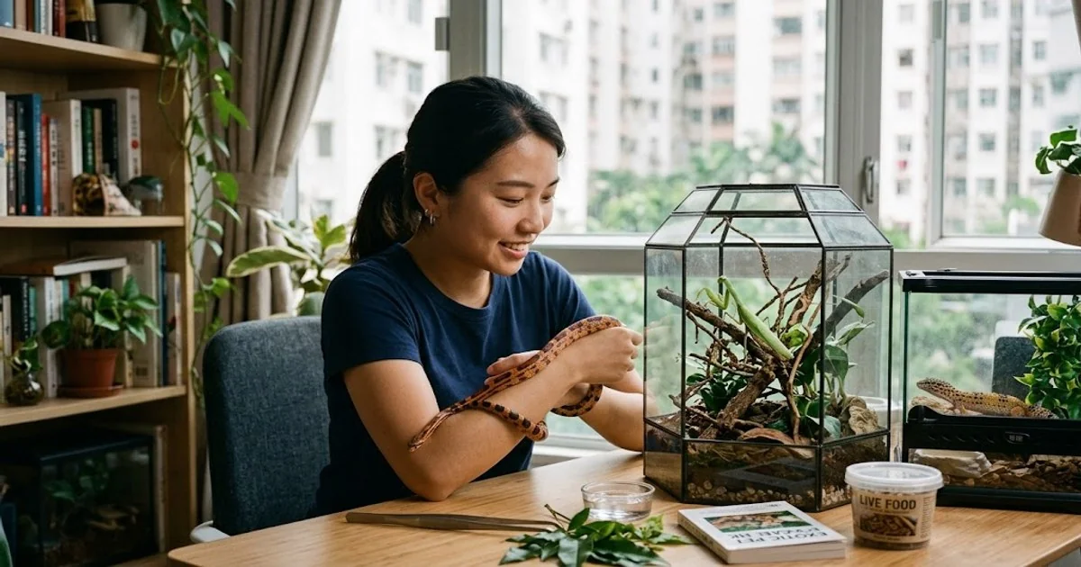 香港異寵飼養熱潮2026｜螳螂蛇蜥蜴成新寵 新手飼主必讀法律與風險｜2026