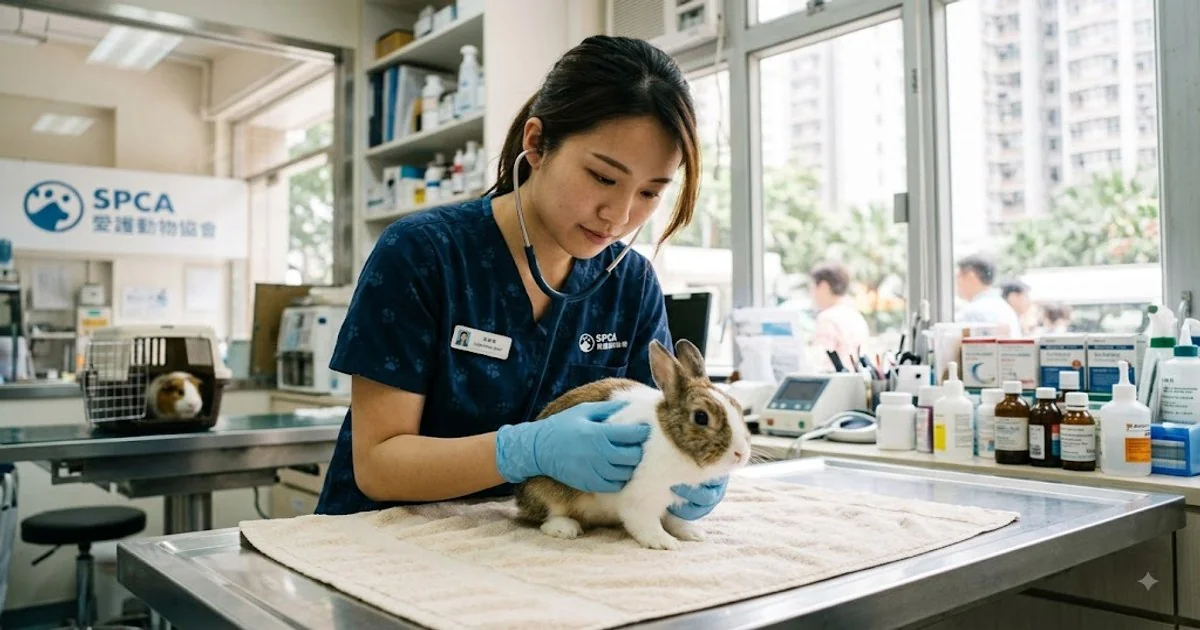 香港小型動物緊急獸醫完整指南：兔子、天竺鼠、刺蝟緊急就醫須知