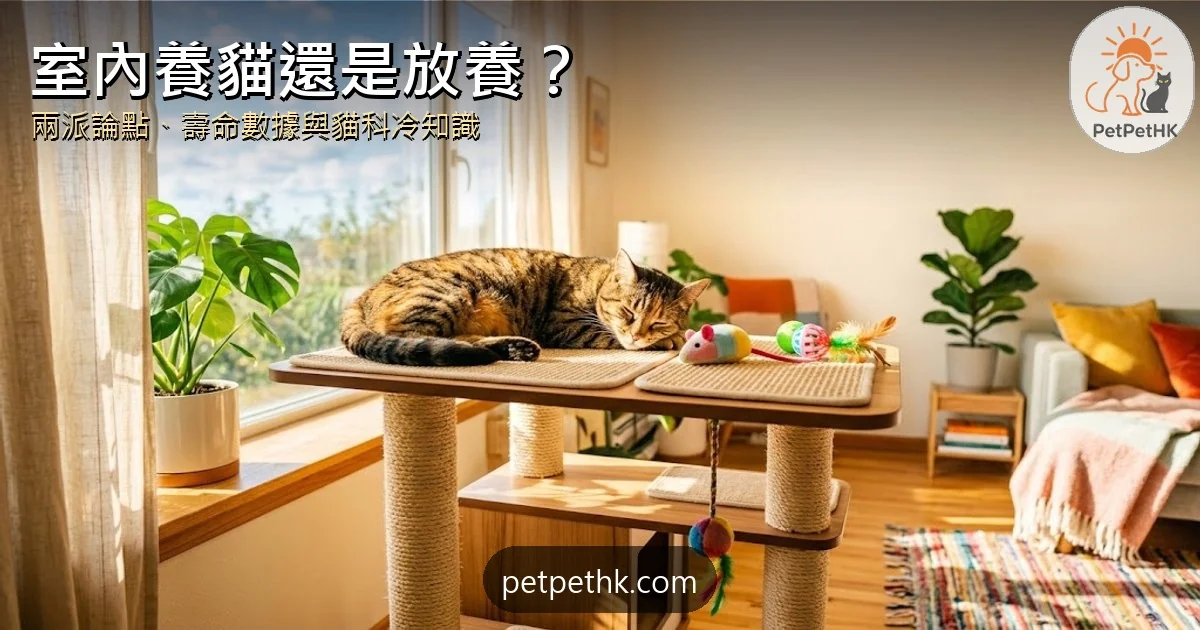 室內養貓還是放養？｜貓咪自由與安全的爭議、壽命數據與5個貓科冷知識｜2026
