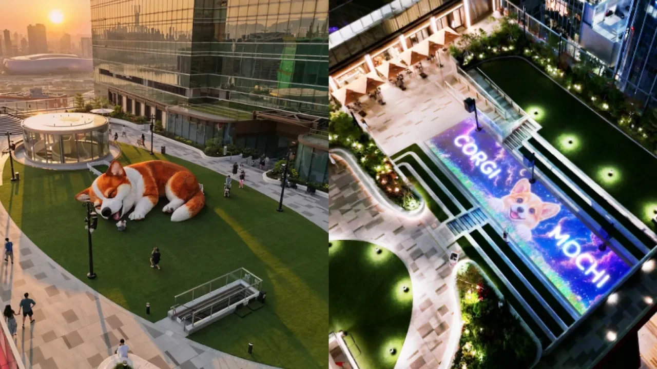 九龍灣MegaBox巨型哥基打卡｜10米充氣Mochi空中花園＋光影匯演攻略｜2026