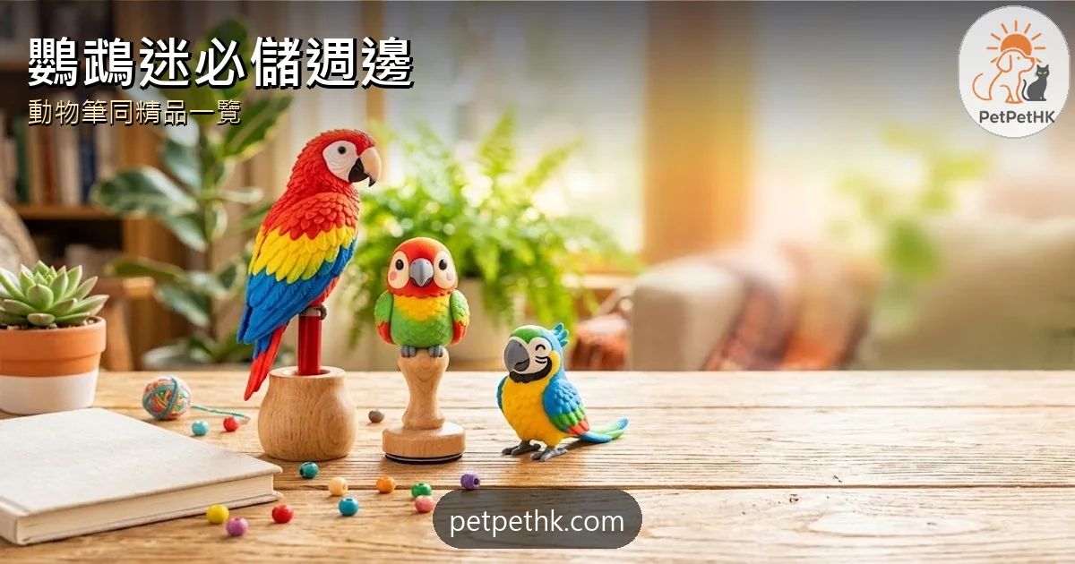 鸚鵡寵物週邊一覽：鸚鵡迷必儲嘅動物筆同精品