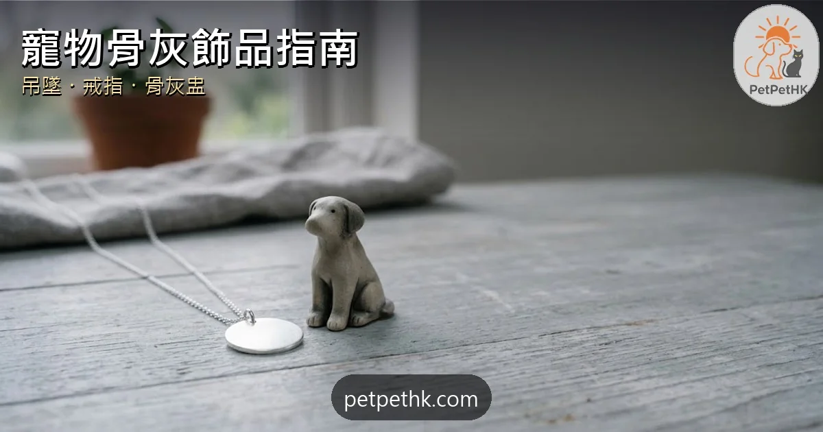 寵物骨灰飾品指南2026｜骨灰吊墜、戒指與骨灰盅選擇