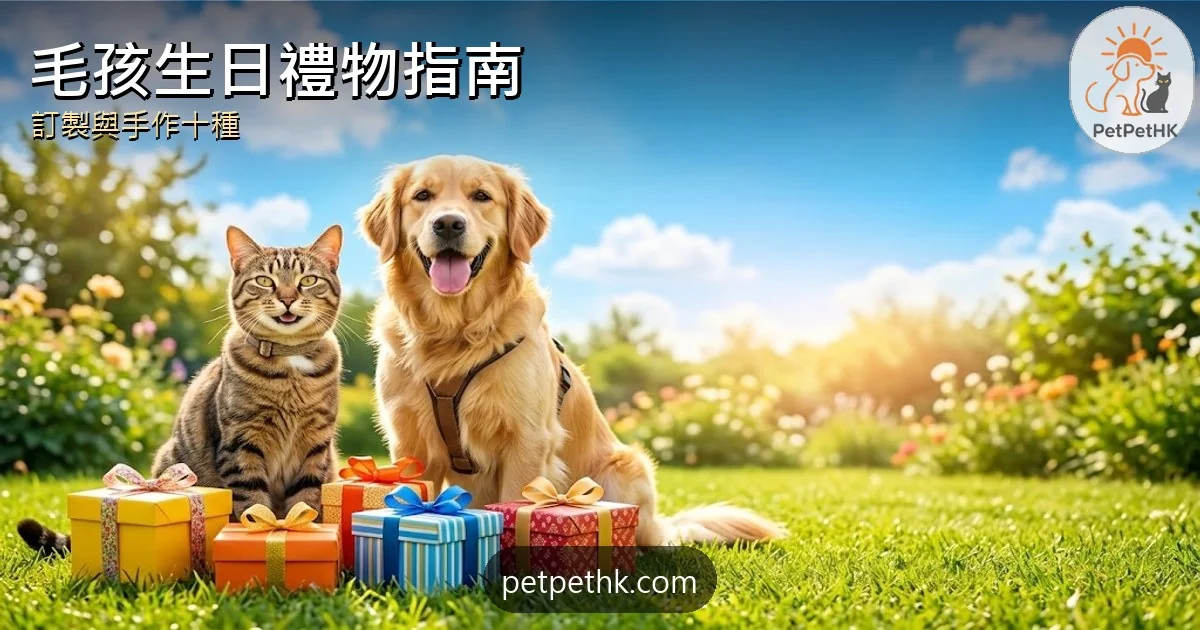 毛孩生日禮物怎麼準備？2026 訂製與手作禮物指南