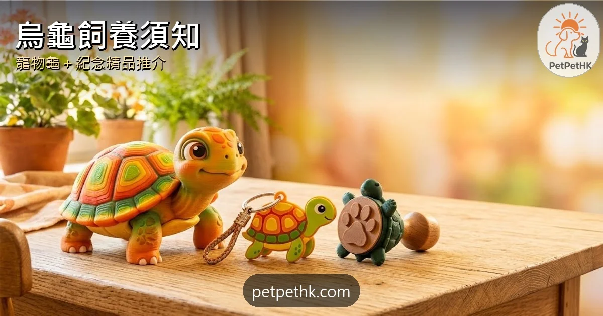 烏龜可以養嗎？寵物龜飼養須知＋紀念精品推介