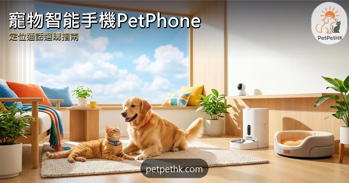 寵物智能手機PetPhone｜定位、通話與選購安全指南｜2026