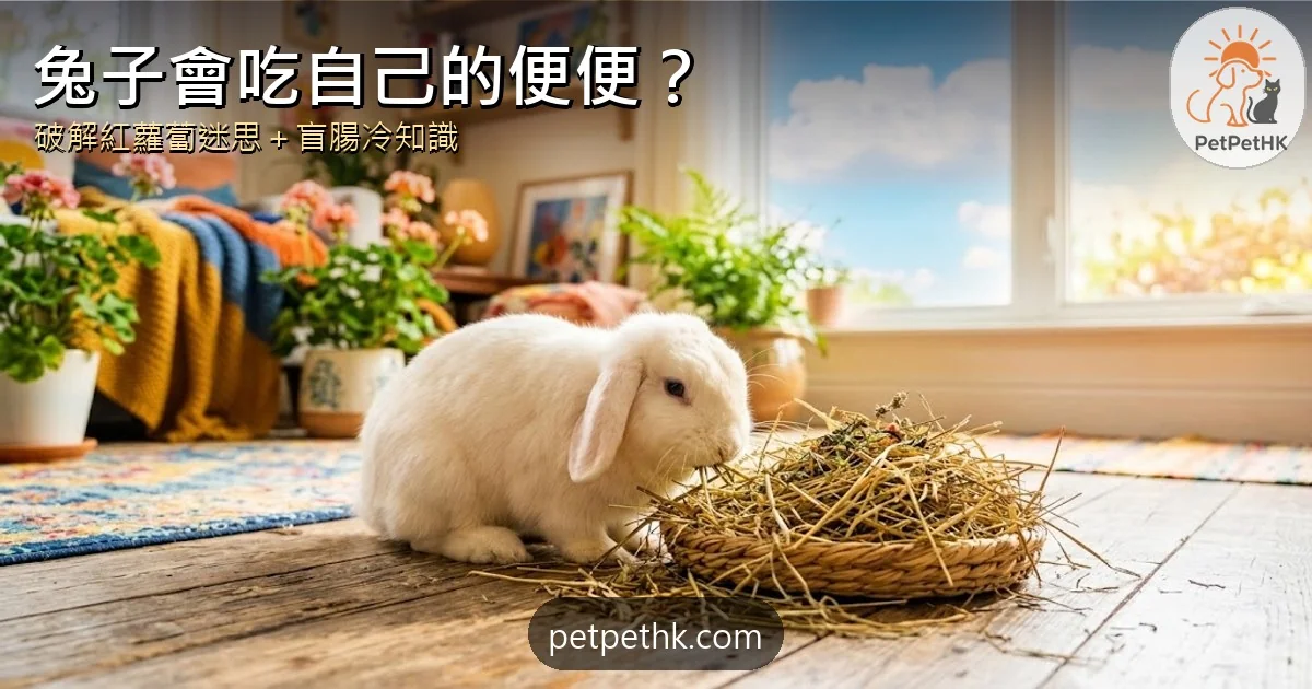 兔子會吃自己的便便？｜破解紅蘿蔔主食迷思、盲腸消化與5個兔科冷知識｜2026