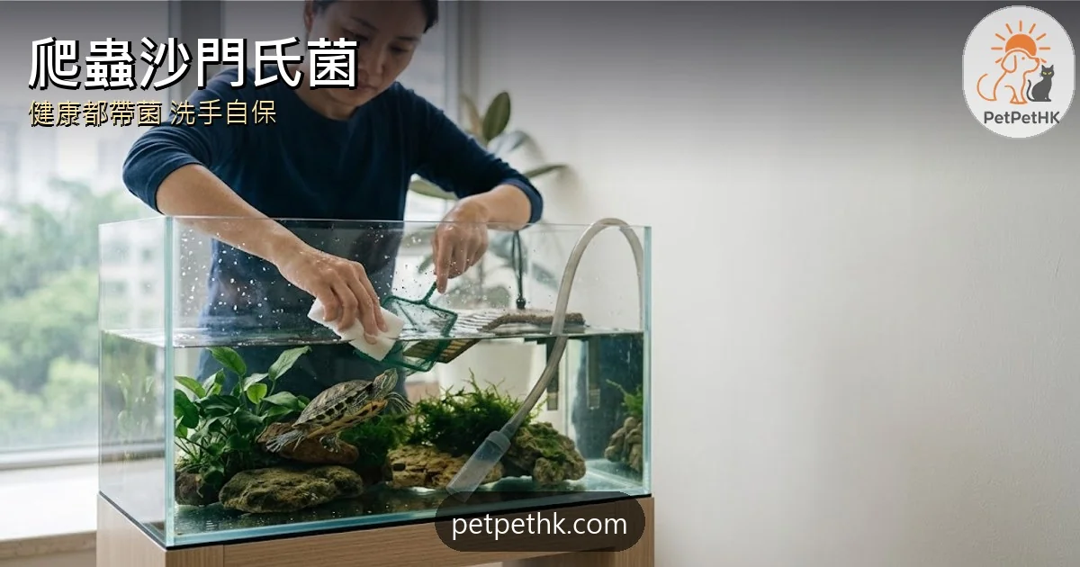 爬蟲沙門氏菌2026｜養龜養蜥蜴會傳染病菌？CDC最新爆發、兒童風險與自保指南